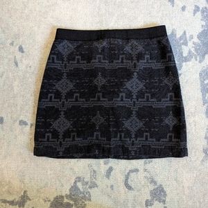 American Eagle Aztec Print Mini Skirt